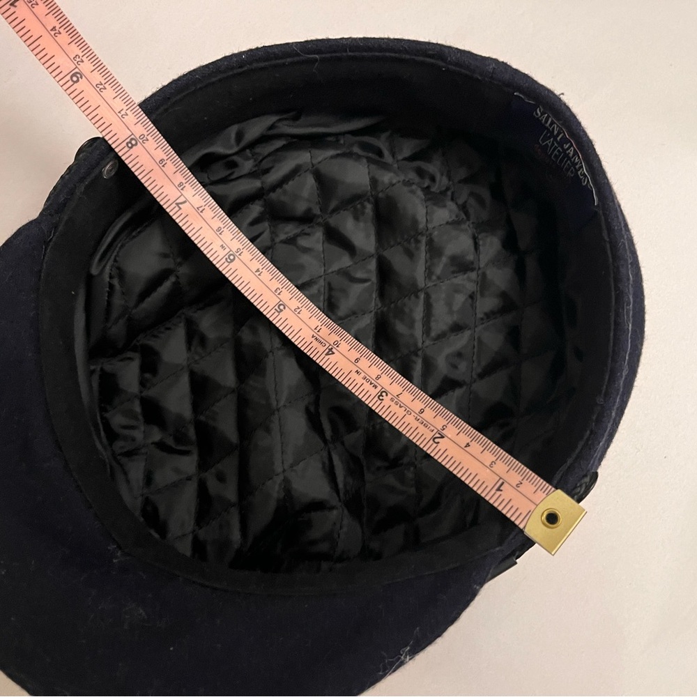 Saint James L’atelier Womens taxi cab cap - Picture 8 of 11